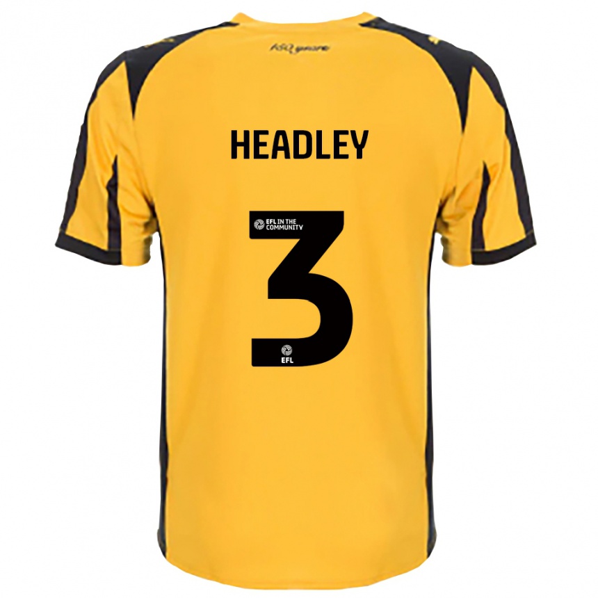 נשים כדורגל ג'היים הדלי #3 כתום שחור הרחק ג'רזי 2025/26