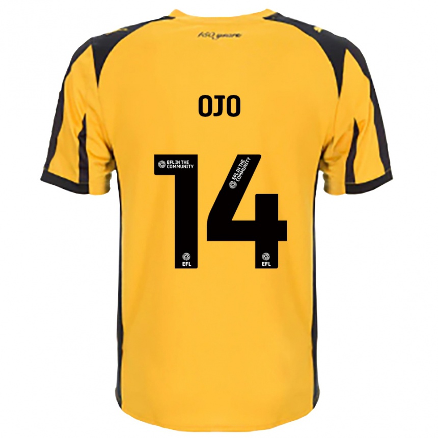 נשים כדורגל פאנסו אוג'ו #14 כתום שחור הרחק ג'רזי 2025/26