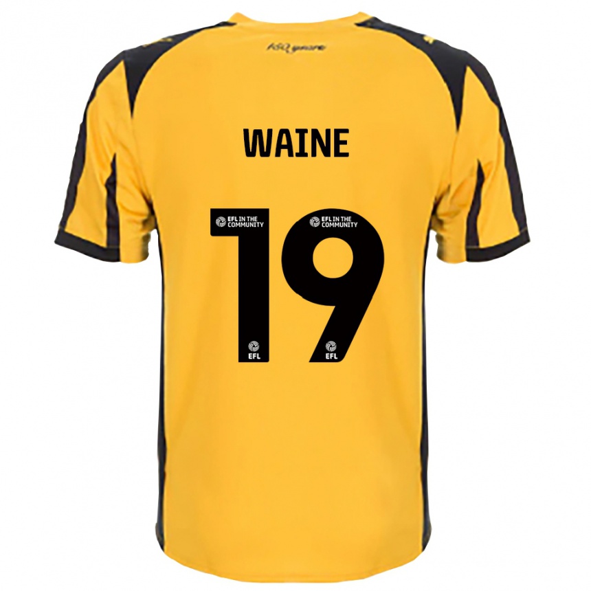 נשים כדורגל בן ויין #19 כתום שחור הרחק ג'רזי 2025/26