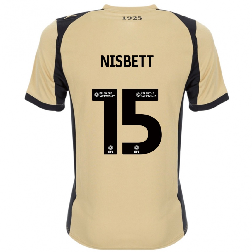 נשים כדורגל קניה ניסבט #15 זהב שחור הרחק ג'רזי 2025/26