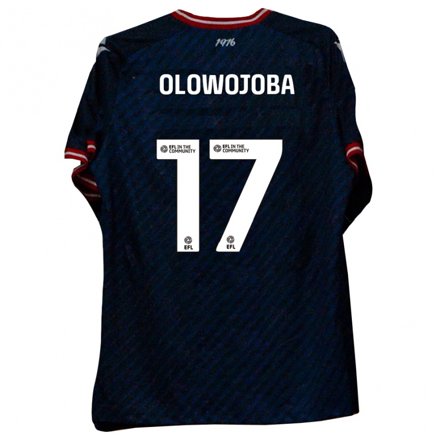 נשים כדורגל טמי אולובויובה #17 כחול נייבי אדום הרחק ג'רזי 2025/26