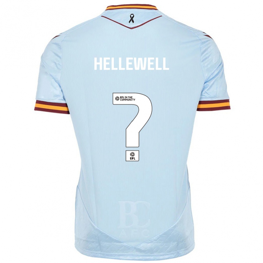 נשים כדורגל Catriona Hellewell #0 תכלת הרחק ג'רזי 2025/26