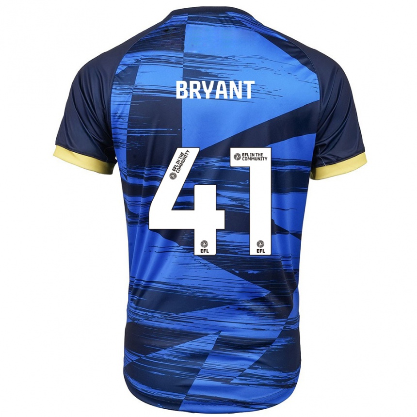 נשים כדורגל Jacob Bryant #41 כחול נייבי הרחק ג'רזי 2025/26