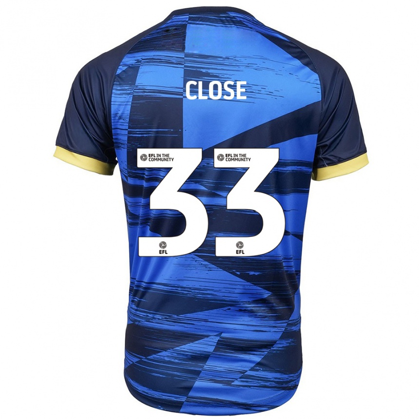 נשים כדורגל בן קלוז #33 כחול נייבי הרחק ג'רזי 2025/26