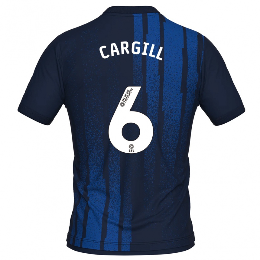 נשים כדורגל ביילי קרגיל #6 כחול נייבי לבן הרחק ג'רזי 2025/26