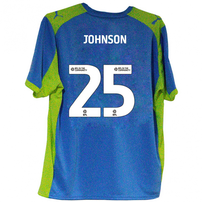 נשים כדורגל Will Johnson #25 תכלת צהוב הרחק ג'רזי 2025/26