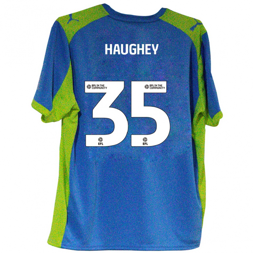 נשים כדורגל קונור הוהי #35 תכלת צהוב הרחק ג'רזי 2025/26