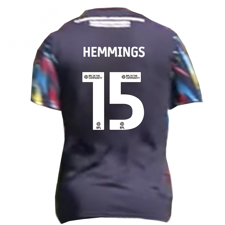 נשים כדורגל קיין המינגס #15 כחול נייבי צהוב אדום הרחק ג'רזי 2025/26