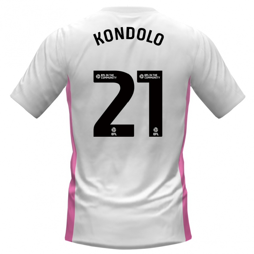 נשים כדורגל כריסטובי קונדולו #21 לבן אדום הרחק ג'רזי 2025/26 נשים כדורגל כריסטובי קונדולו #21 לבן אדום הרחק ג'רזי 2025/26