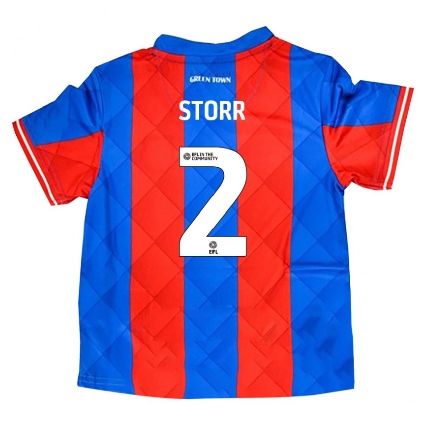 נשים כדורגל קאלום סטור #2 כחול אדום לבן הרחק ג'רזי 2025/26