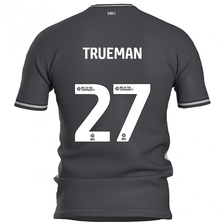 נשים כדורגל קונאל טראמן #27 אפור כסוף הרחק ג'רזי 2025/26