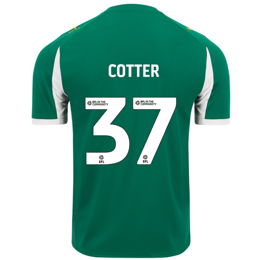 נשים כדורגל בארי קוטר #37 ירוק לבן הרחק ג'רזי 2025/26