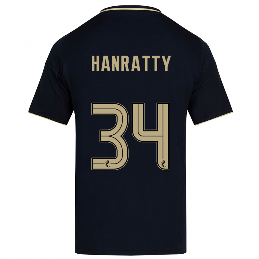 נשים כדורגל קווין גרים טיילור #34 כחול נייבי זהב הרחק ג'רזי 2025/26