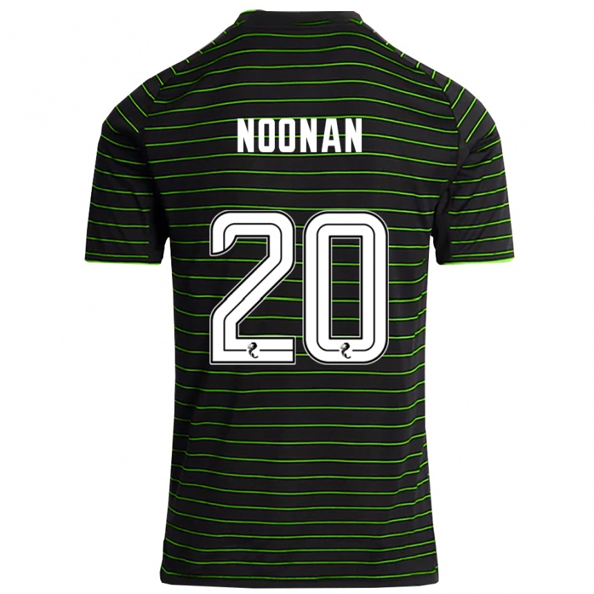 נשים כדורגל סירשה נונאן #20 שחור ירוק הרחק ג'רזי 2025/26