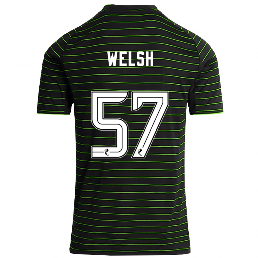 נשים כדורגל סטיבן ולש #57 שחור ירוק הרחק ג'רזי 2025/26 נשים כדורגל סטיבן ולש #57 שחור ירוק הרחק ג'רזי 2025/26