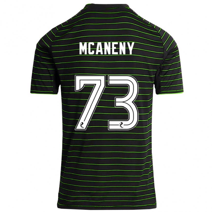 נשים כדורגל מריה כריסטין מקאנני #73 שחור ירוק הרחק ג'רזי 2025/26