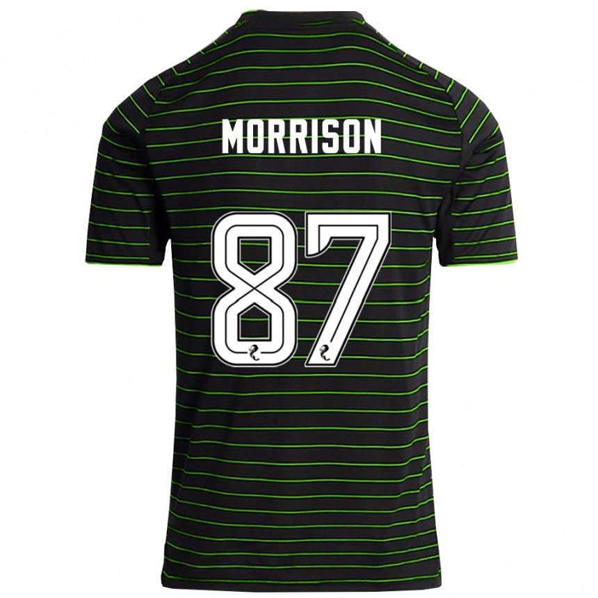 נשים כדורגל לני אגבייר #87 שחור ירוק הרחק ג'רזי 2025/26