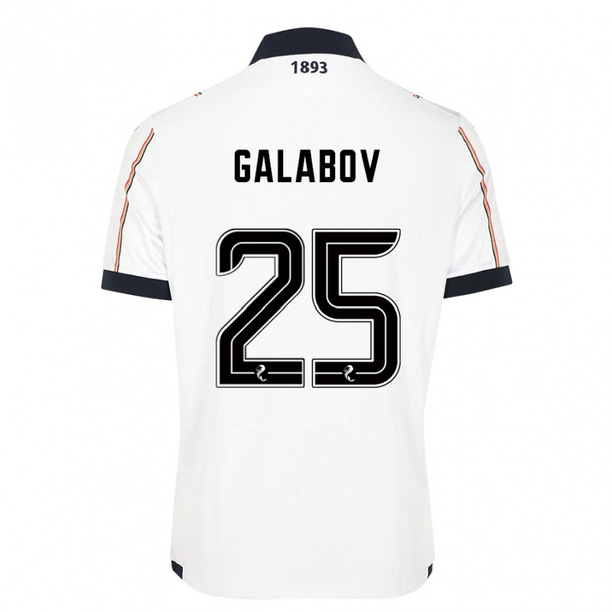 נשים כדורגל פלמן גלבוב #25 לבן כחול נייבי אדום הרחק ג'רזי 2025/26