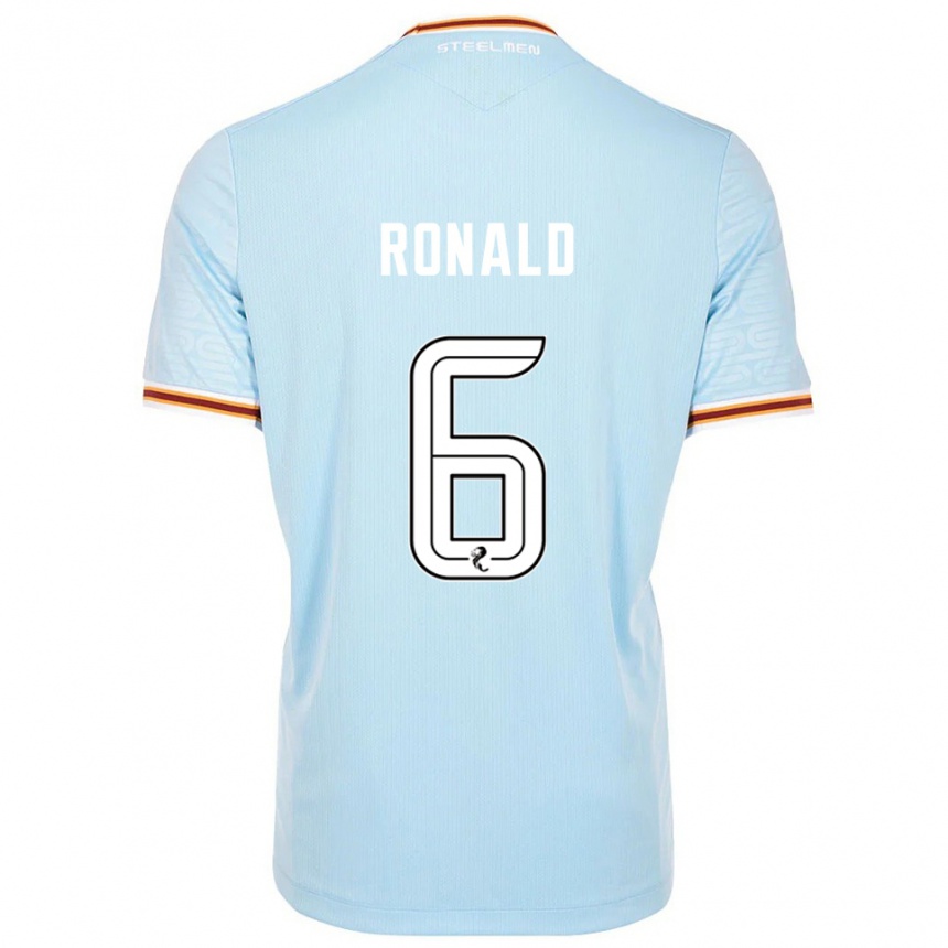 נשים כדורגל לוסי רונלד #6 תכלת הרחק ג'רזי 2025/26