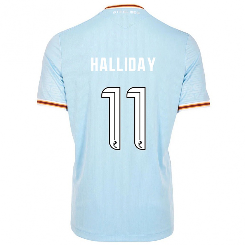 נשים כדורגל אנדי הולידיי #11 תכלת הרחק ג'רזי 2025/26