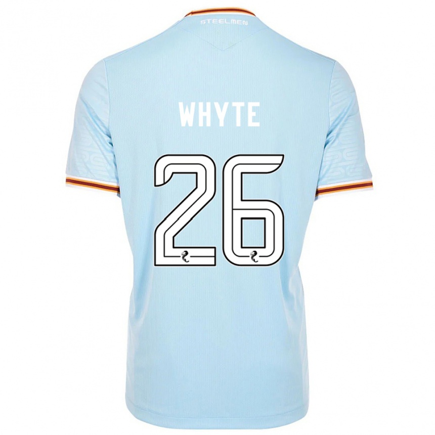 נשים כדורגל אוליבר ווייט #26 תכלת הרחק ג'רזי 2025/26