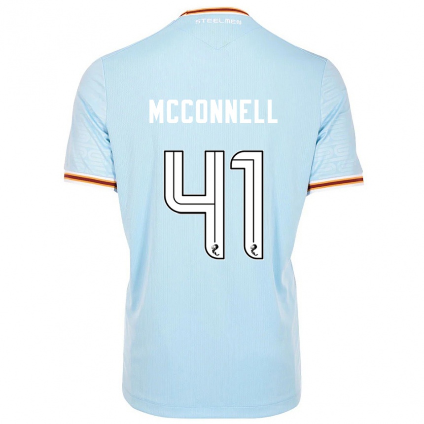 נשים כדורגל Jack Mcconnell #41 תכלת הרחק ג'רזי 2025/26