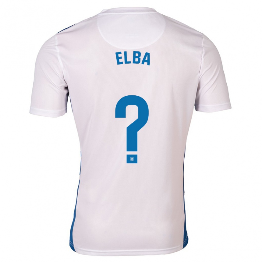 ילדים כדורגל אלבה ורז'ס #0 לבן כחול ג'רזי ביתית 2025/26