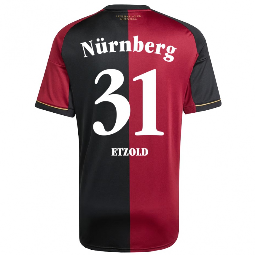 ילדים כדורגל האנה אטזולד #31 בורדו שחור ג'רזי ביתית 2025/26