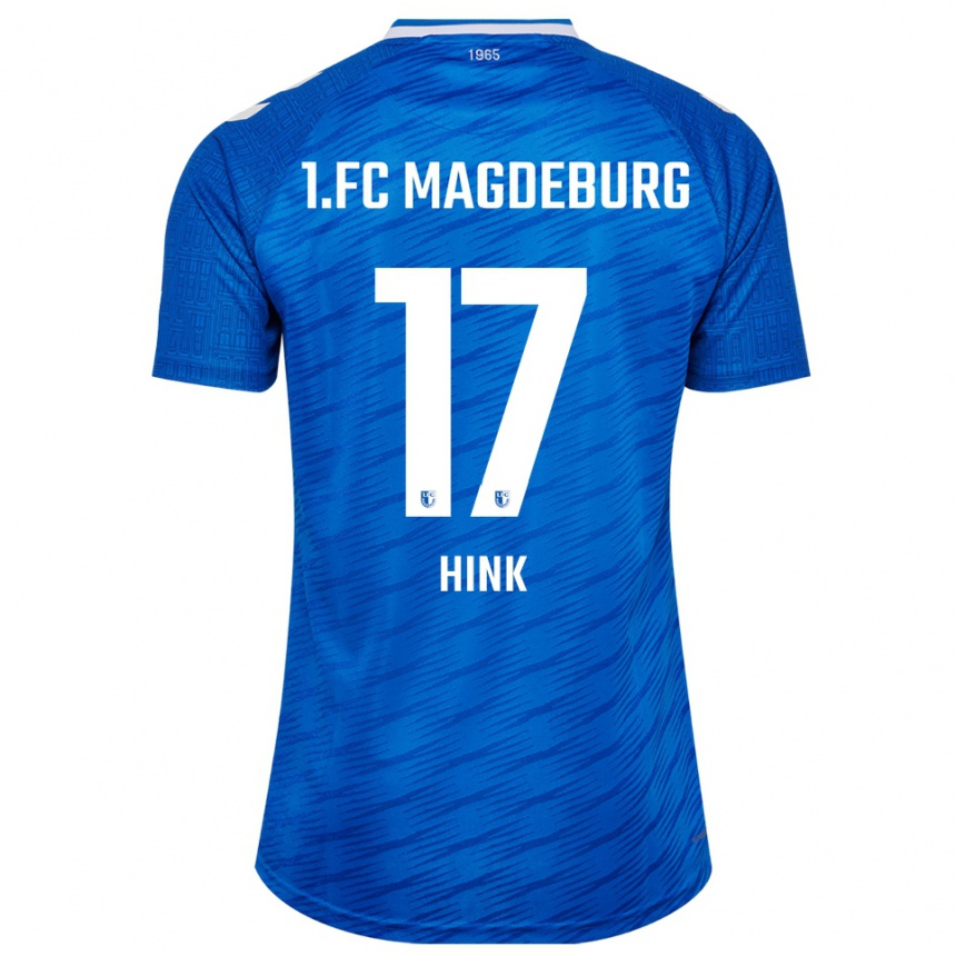 ילדים כדורגל הקטור הינק #17 כחול לבן ג'רזי ביתית 2025/26