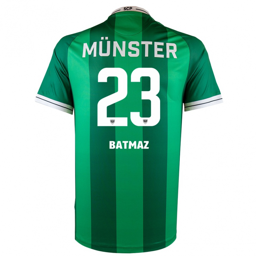 ילדים כדורגל מאליק בטמאז #23 ירוק לבן ג'רזי ביתית 2025/26