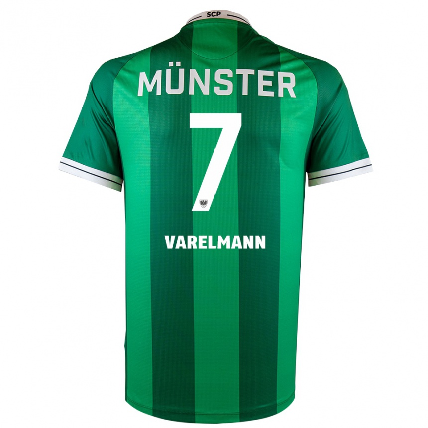 ילדים כדורגל מאלטה ורלמן #7 ירוק לבן ג'רזי ביתית 2025/26