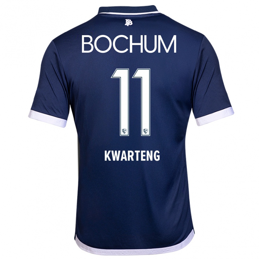 ילדים כדורגל מוריץ קוורטנג #11 כחול נייבי לבן ג'רזי ביתית 2025/26