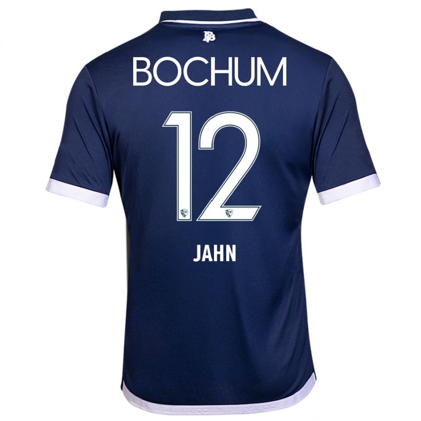 ילדים כדורגל ניקלס ז׳אן #12 כחול נייבי לבן ג'רזי ביתית 2025/26