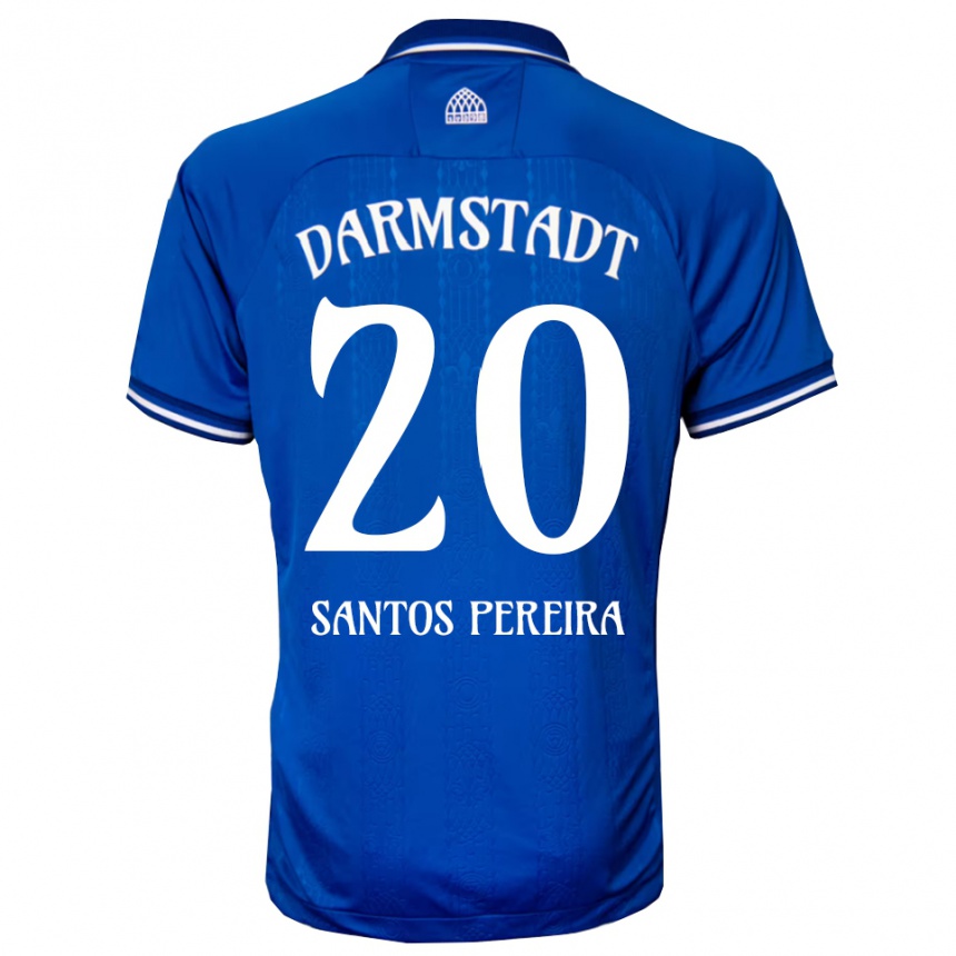 ילדים כדורגל Diogo Dos Santos Pereira #20 כחול לבן ג'רזי ביתית 2025/26