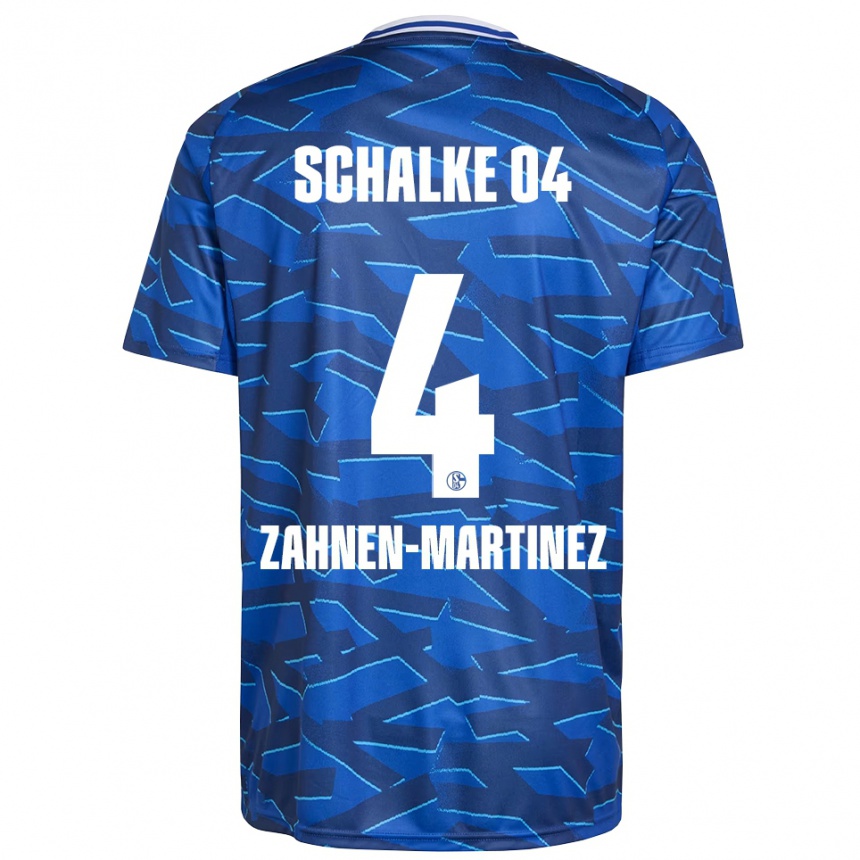 ילדים כדורגל פאבלו זהנן מרטינז #4 כחול רויאל לבן ג'רזי ביתית 2025/26