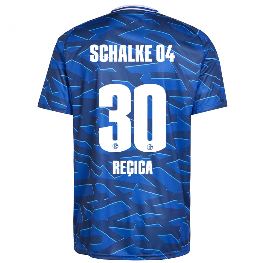 ילדים כדורגל בסיאנה רצ'יצ'ה #30 כחול רויאל לבן ג'רזי ביתית 2025/26