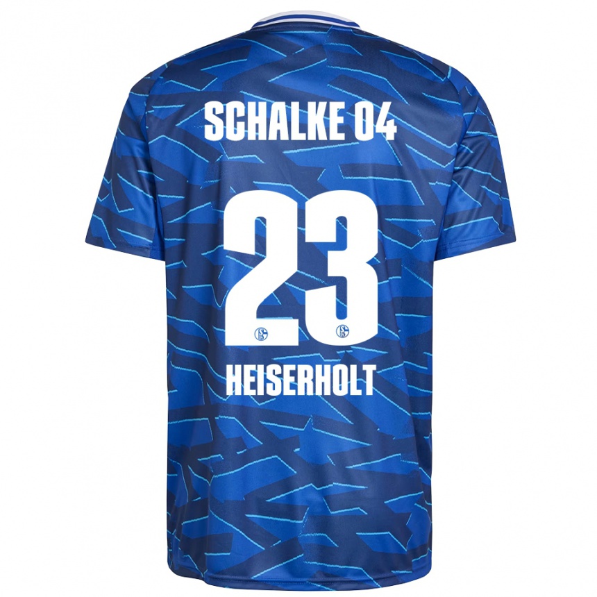 ילדים כדורגל Finn Heiserholt #23 כחול רויאל לבן ג'רזי ביתית 2025/26