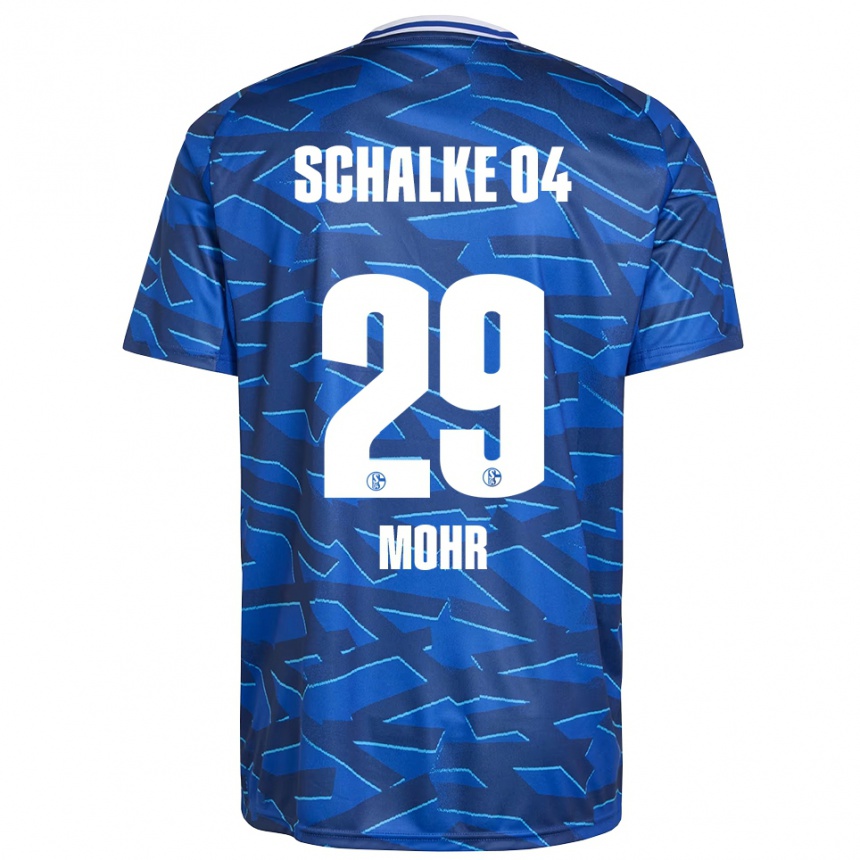 ילדים כדורגל טוביאס מור #29 כחול רויאל לבן ג'רזי ביתית 2025/26