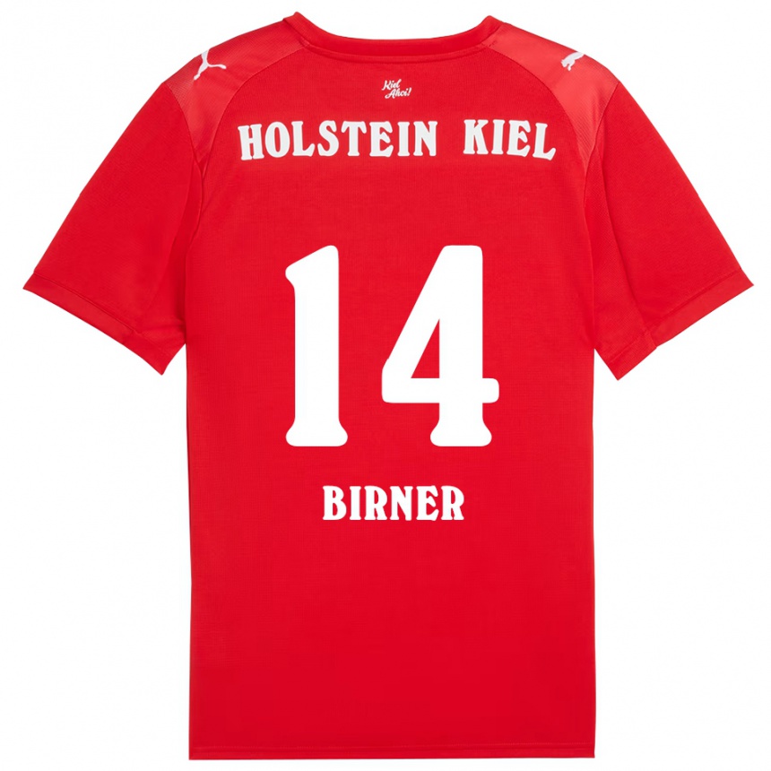 ילדים כדורגל בני אטוואלפה בירנר #14 אדום כחול הרחק ג'רזי 2025/26