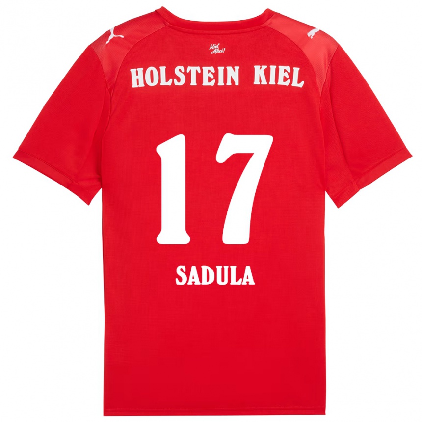 ילדים כדורגל אורהאן סמיר סדולה #17 אדום כחול הרחק ג'רזי 2025/26