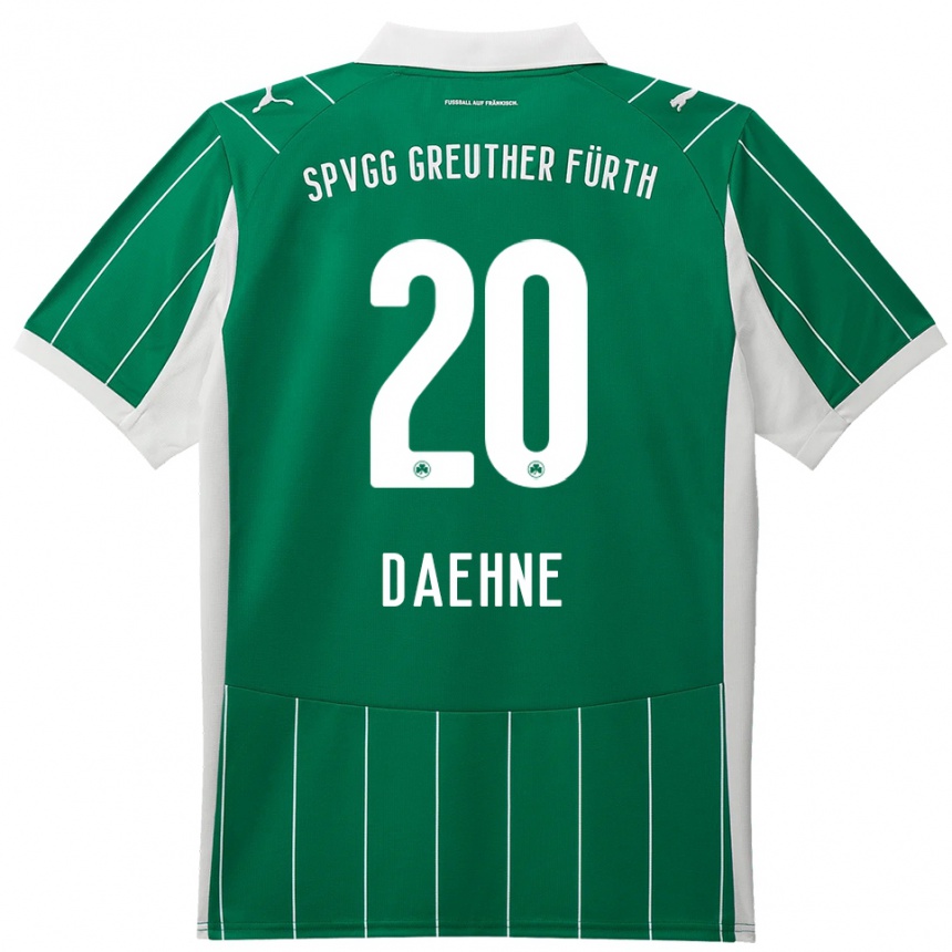 ילדים כדורגל לואיס-אמיליו דאהן #20 ירוק לבן הרחק ג'רזי 2025/26
