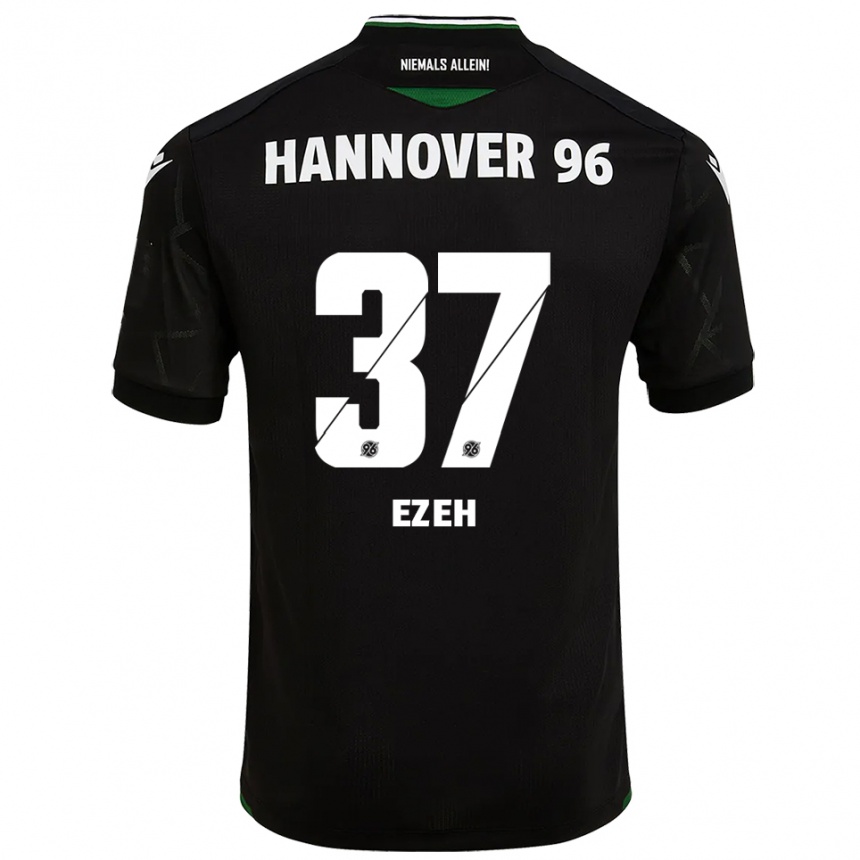 ילדים כדורגל ברוקלין אזה #37 שחור ירוק הרחק ג'רזי 2025/26