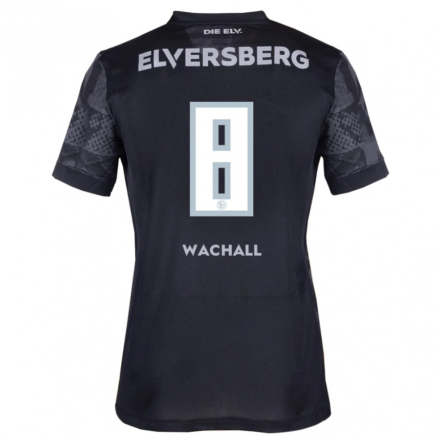 ילדים כדורגל טים ואכל #8 שחור אפור הרחק ג'רזי 2025/26