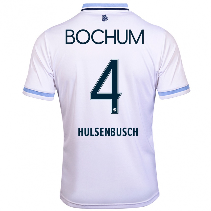 ילדים כדורגל דניאל הולנסבוש #4 לבן תכלת הרחק ג'רזי 2025/26 ילדים כדורגל דניאל הולנסבוש #4 לבן תכלת הרחק ג'רזי 2025/26