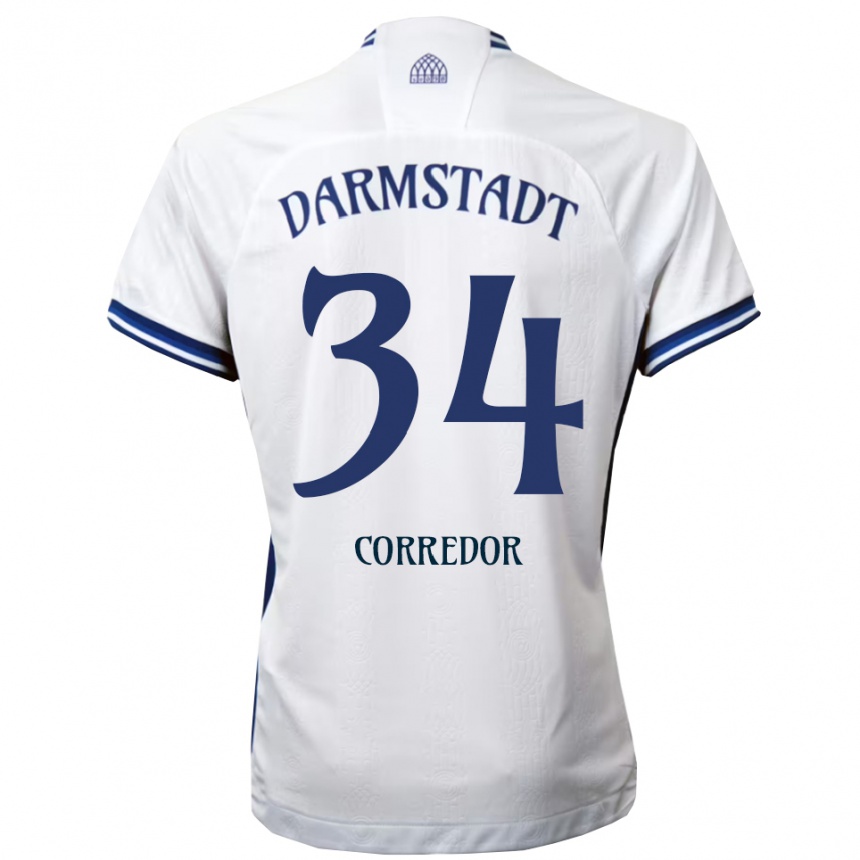 ילדים כדורגל קיליאן קורדור #34 לבן כחול הרחק ג'רזי 2025/26 ילדים כדורגל קיליאן קורדור #34 לבן כחול הרחק ג'רזי 2025/26