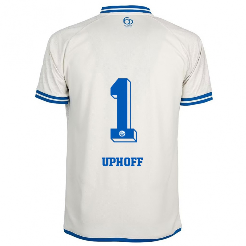 ילדים כדורגל בנימין אופוף #1 לבן כחול הרחק ג'רזי 2025/26