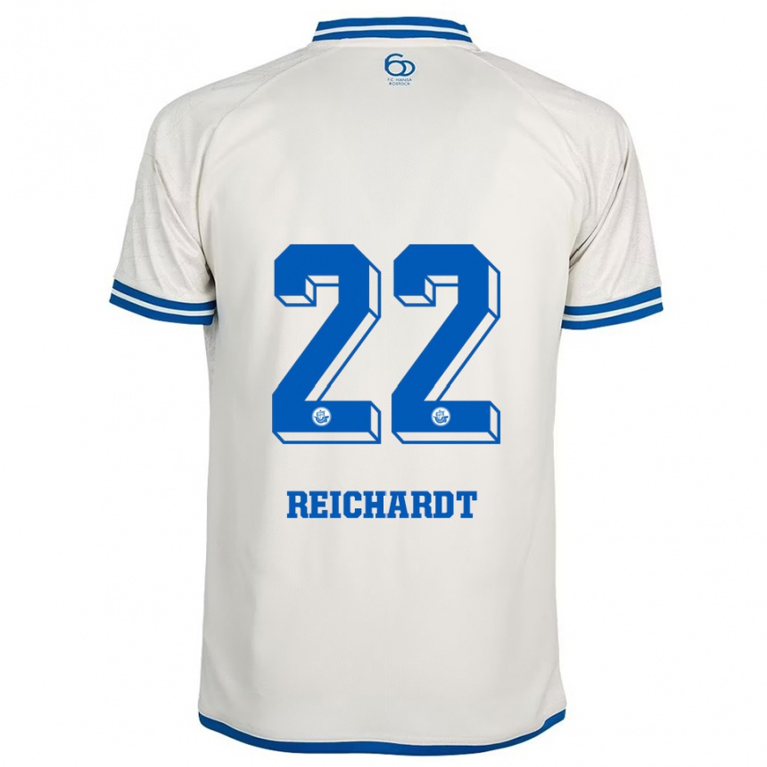 ילדים כדורגל לאון רייכארדט #22 לבן כחול הרחק ג'רזי 2025/26
