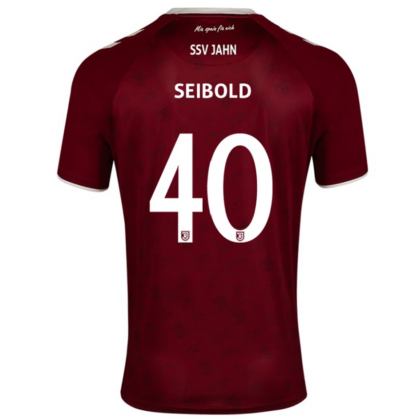 ילדים כדורגל ג׳אקוב סייבולד #40 בורדו לבן הרחק ג'רזי 2025/26