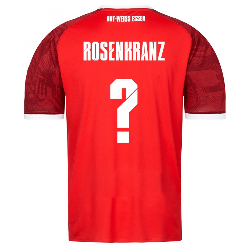 ילדים כדורגל Colin Rosenkranz #0 אדום בורדו לבן הרחק ג'רזי 2025/26