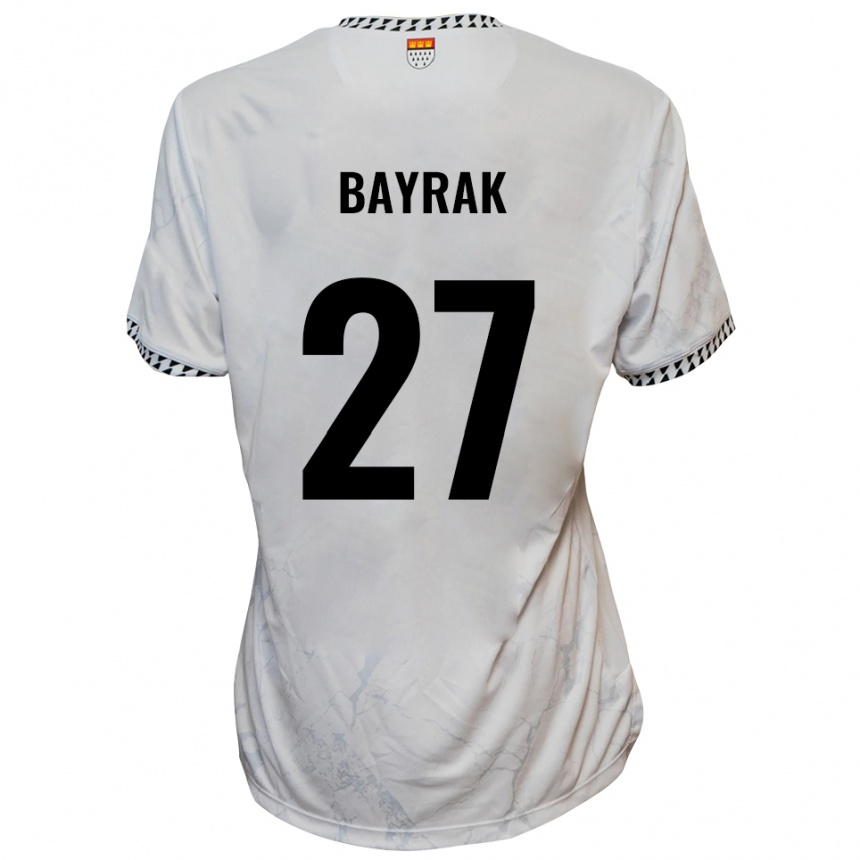 ילדים כדורגל בוראנ קן בייראק #27 לבן שחור הרחק ג'רזי 2025/26